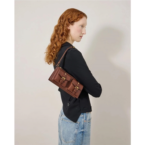 Mulberry Mini Roxanne Shoulder Bag Oak NVT
